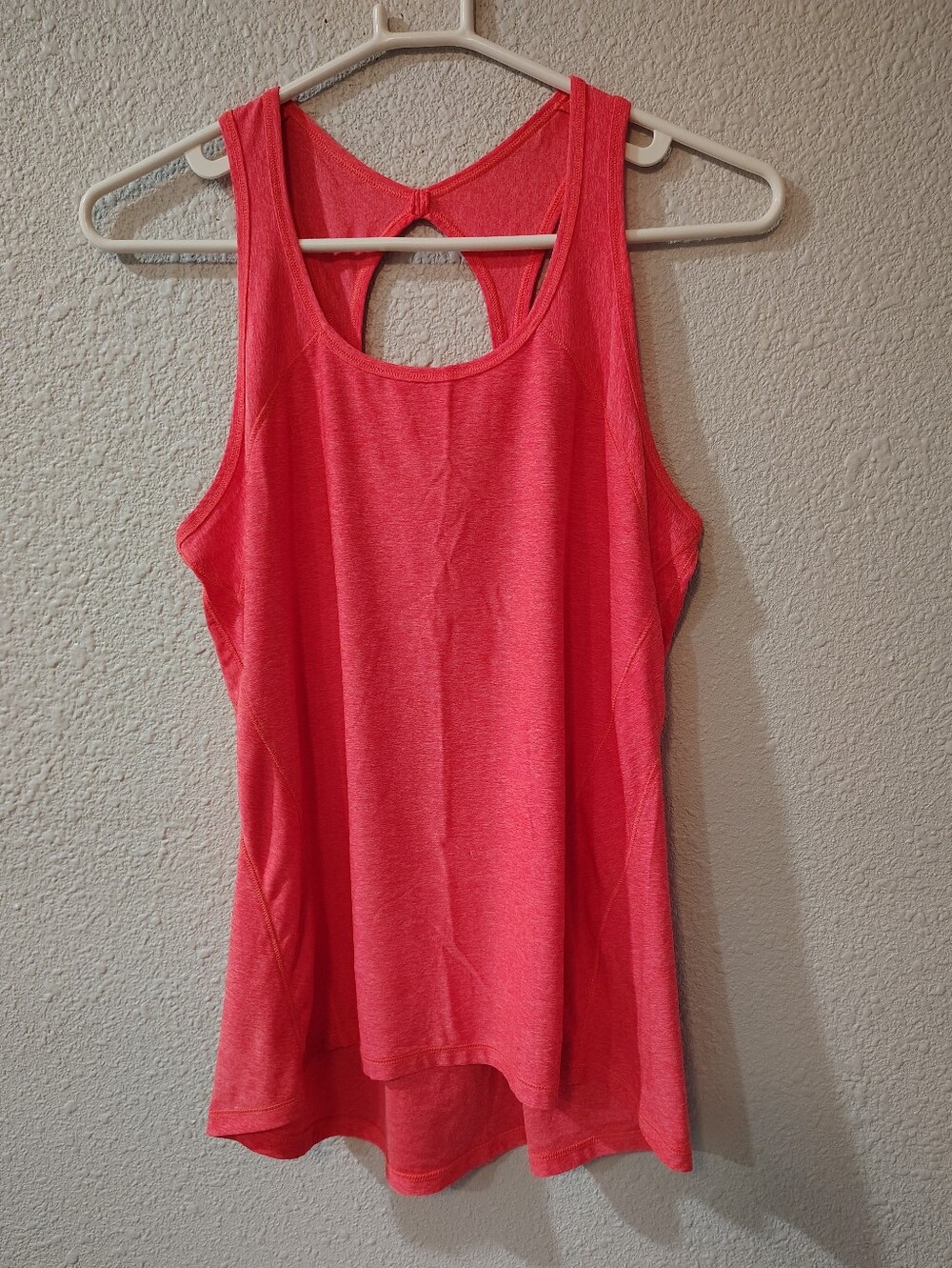 Women's Coral Racerback Tank Top - Lightweight Activewear